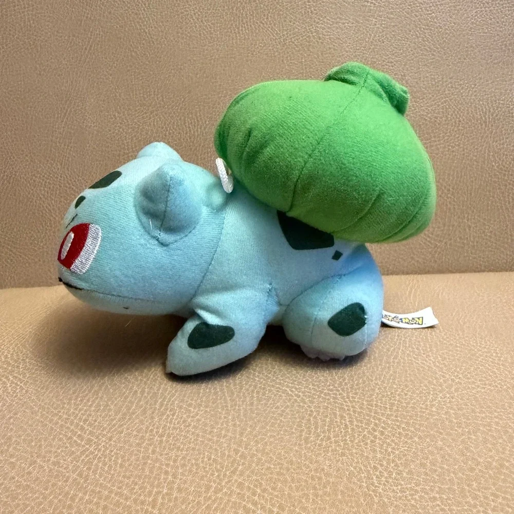 Pokemon Bulbasaur Plush 6.5 Inch Toy Factory 2022 Teal Green Stuffed Animal Toy - Picture 6 of 12